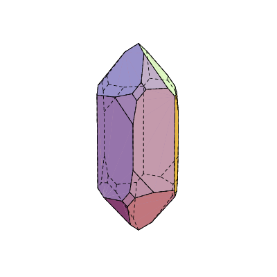 Kształty kryształów dobrze opisywanych
dystrybucją kształtu kuli. 